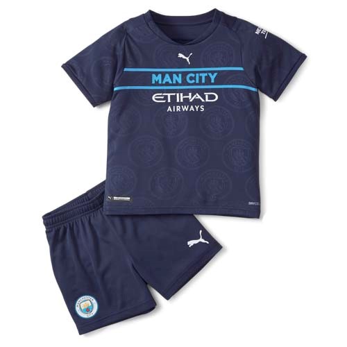 Trikot Manchester City Ausweich Kinder 2021-22